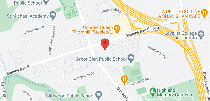 map of #345 -4005 DON MILLS RD